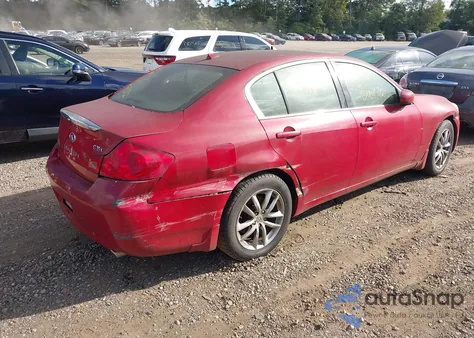 2008 Infiniti G35X from USA, damaged, VIN JNKBV61F48M250733